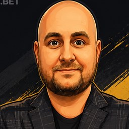 Illustrated portrait of Alex Grasbeck, founder and editor of DegenStake
